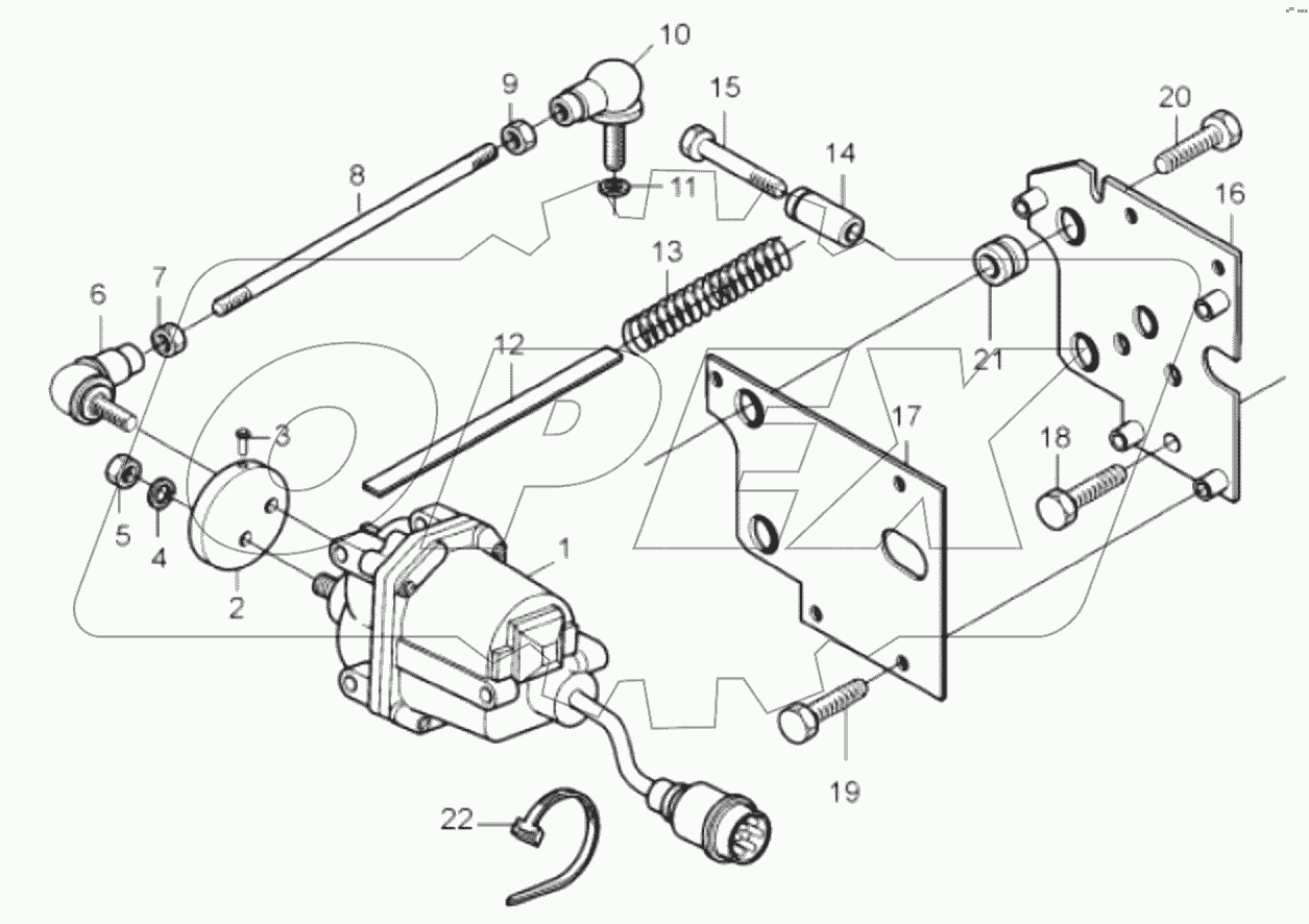  60140411 Controller, speed, electronics