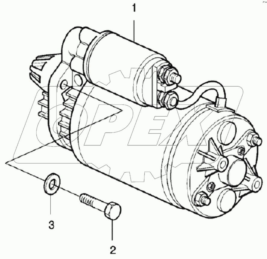  60138773 Motor, starter