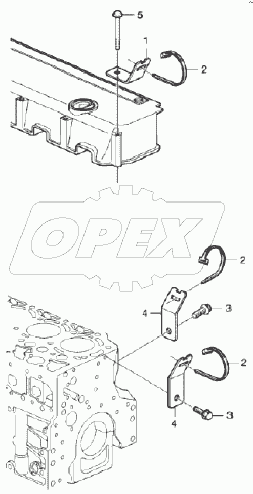  60138696 Kit, connection, axial hydraulic pump