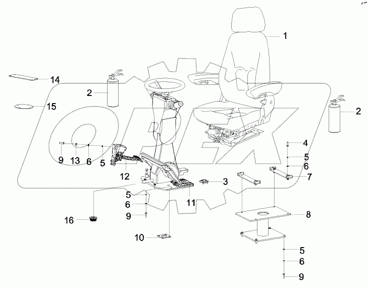  10422630 Assembly, operating console