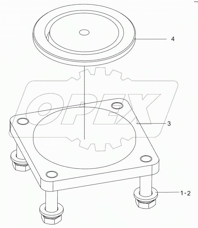 10982198 Pillar slide block component