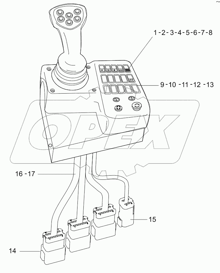  14484612 Right panel switch