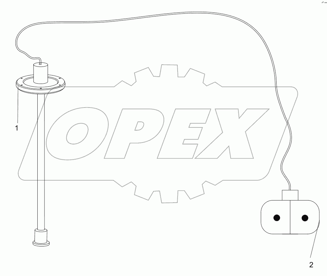  12912662 Liquid level sensor