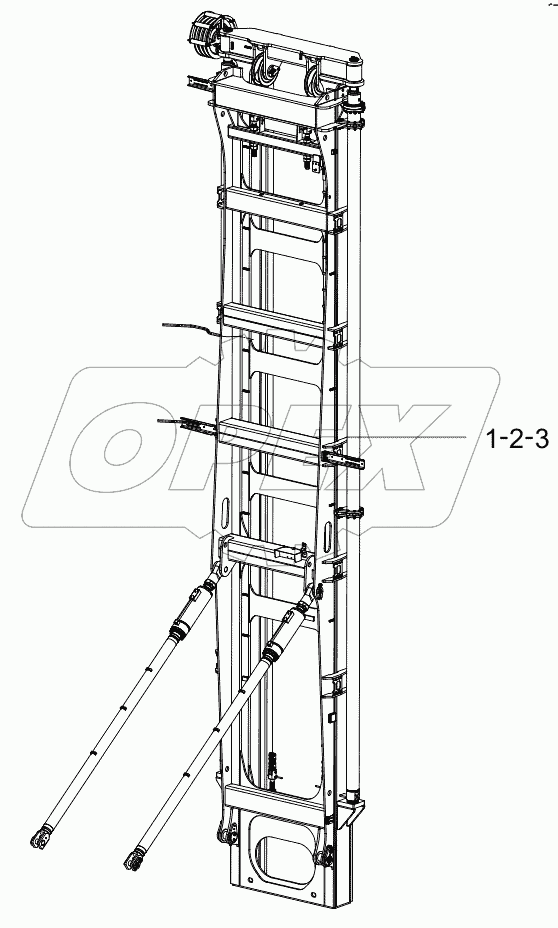  14491205 Mast assembly