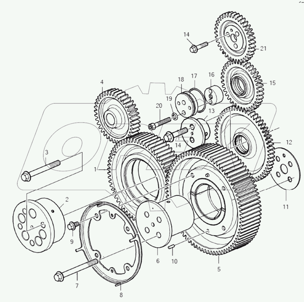 160102080017B006 Flywheel for Allison