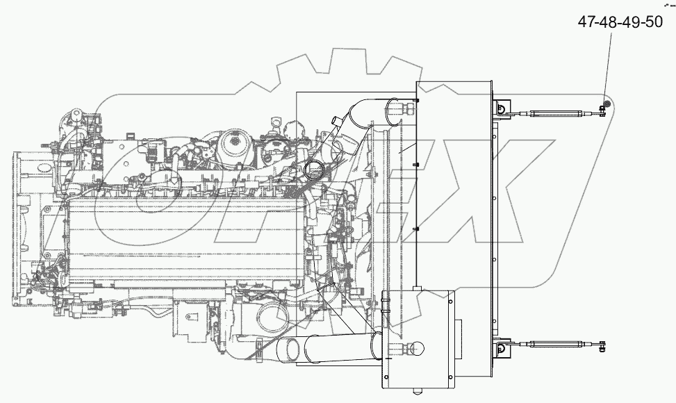  14117036 Radiator assy
