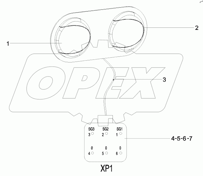  12901982 Lamp, tail, LED