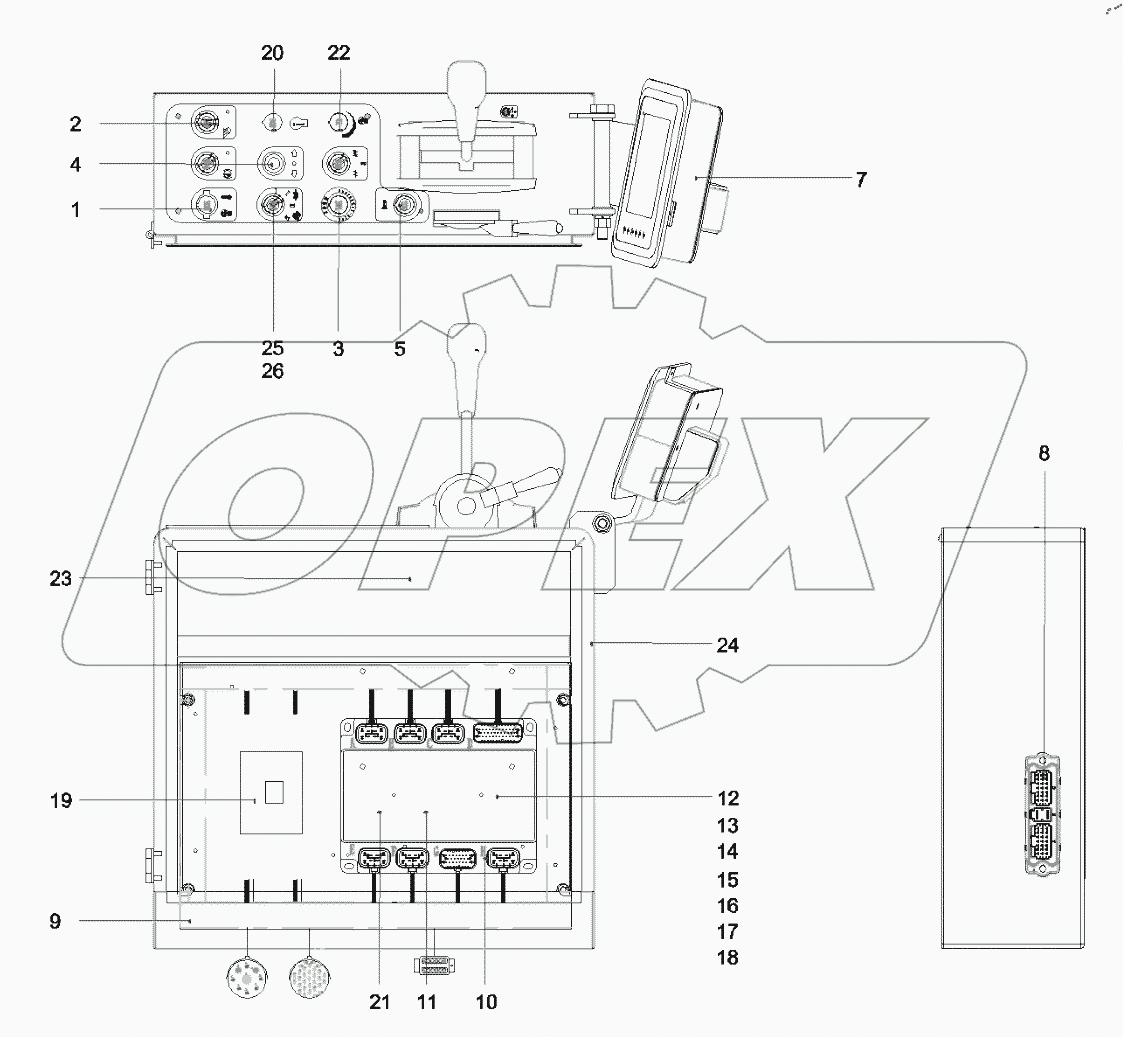  14124689 Electrical Control  Box Assembly