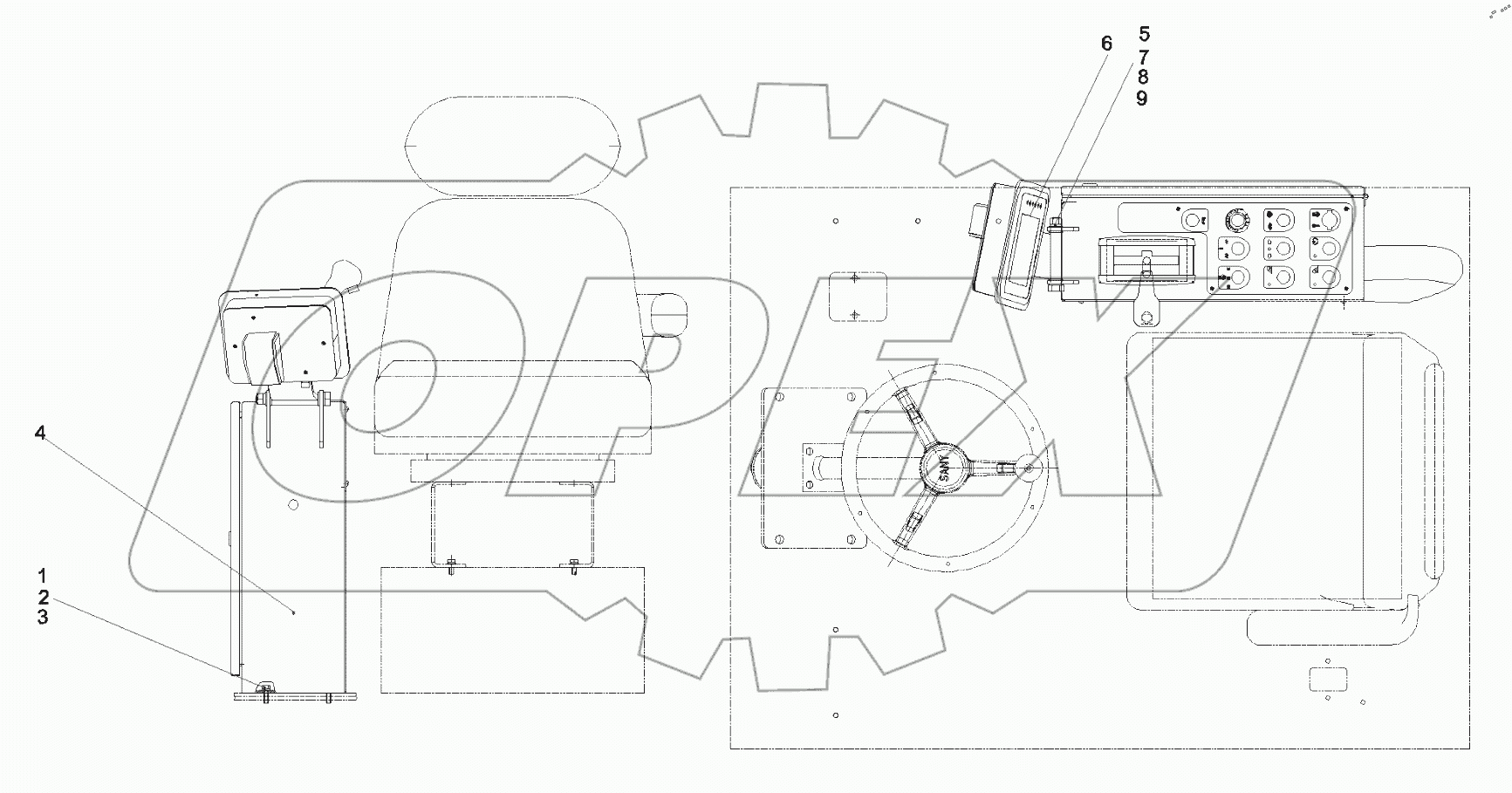  14444351 Control side box assembly