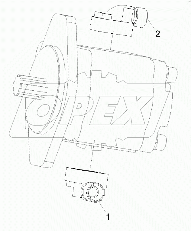  13965734 Steering pump group