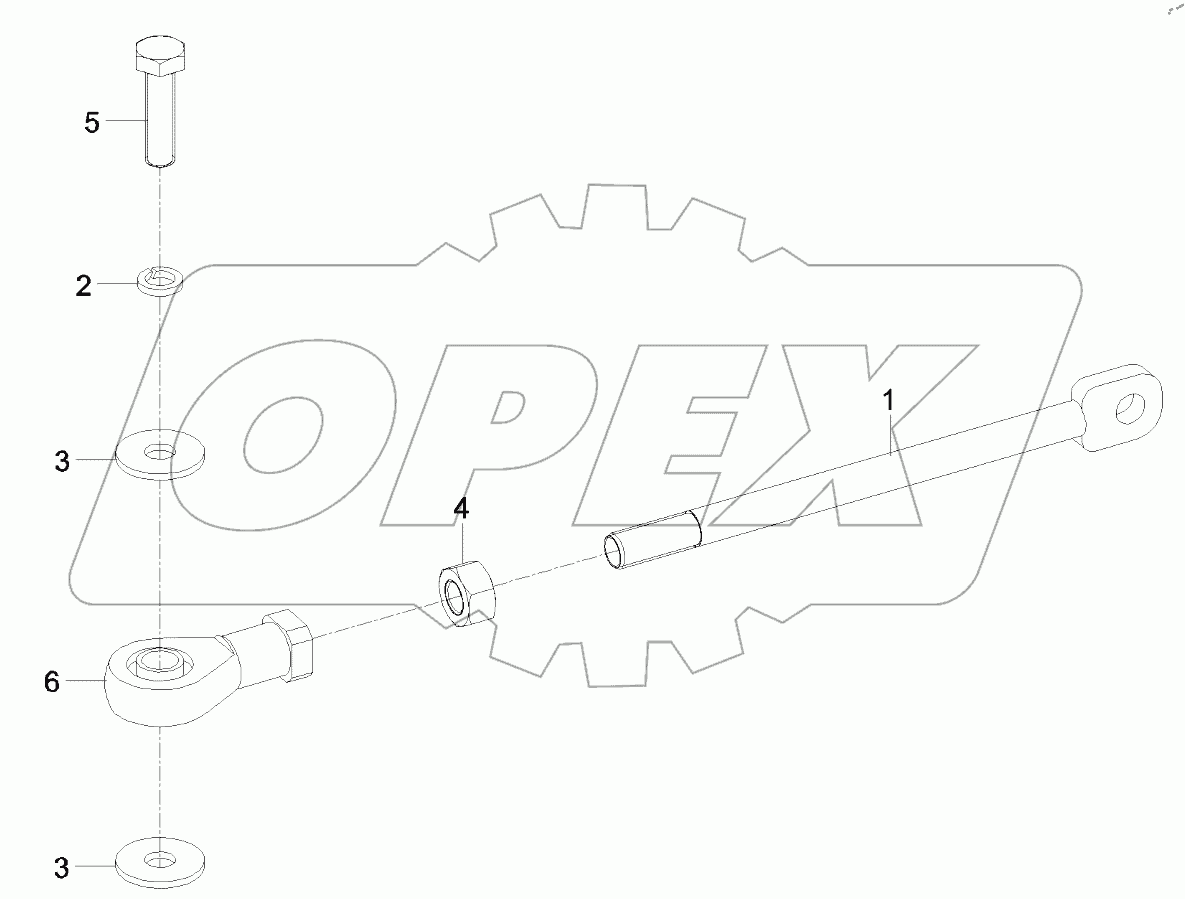  12548048 Connecting rod mechanism