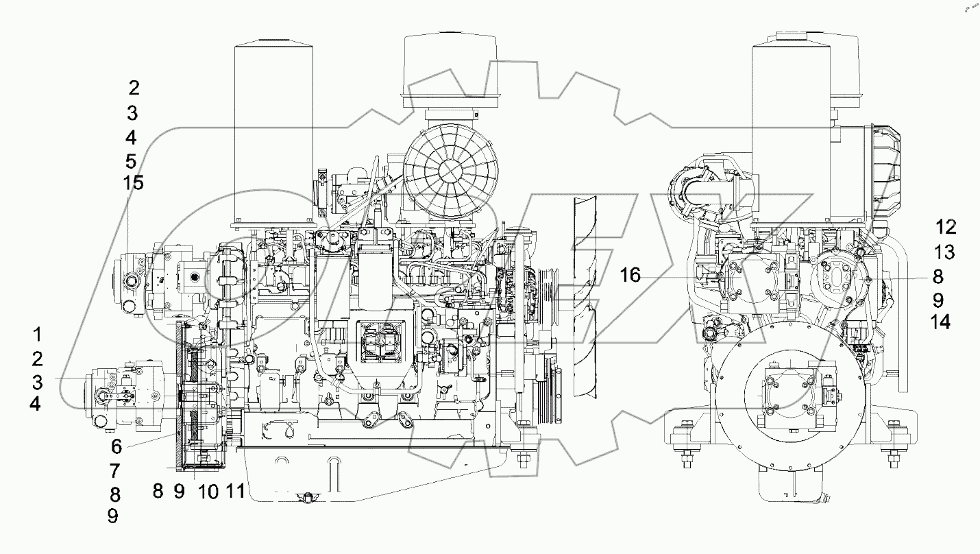  13964792 Pump connecting
