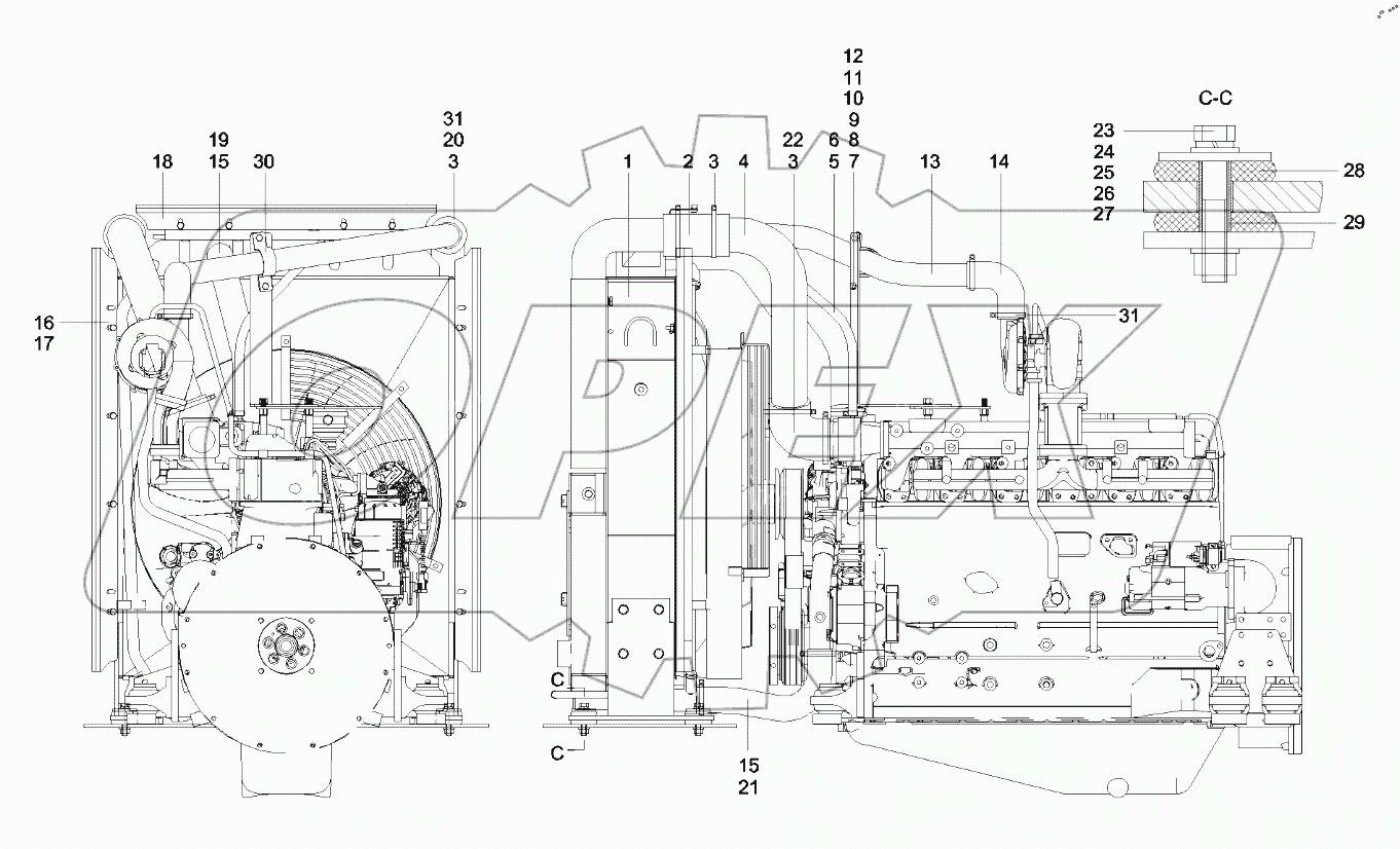  13963928 Cooling system