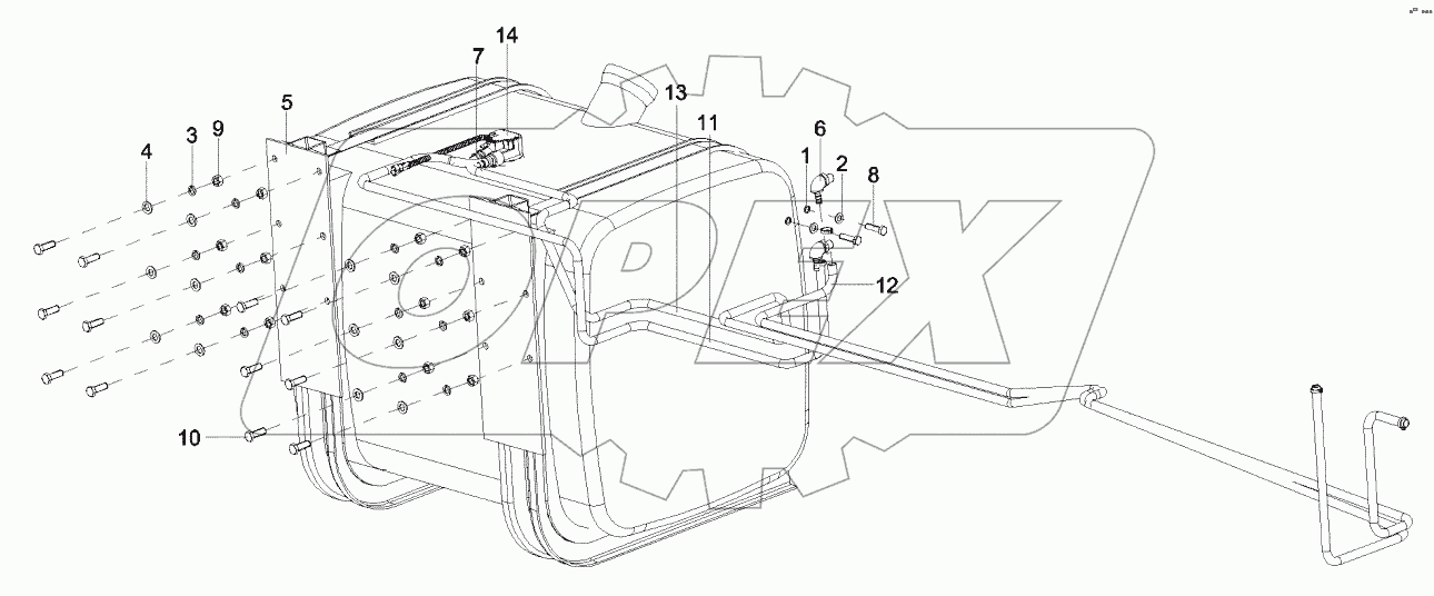  11046144 System, oil supply
