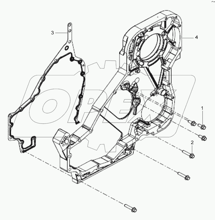  60286199 Housing Assembly, Gear