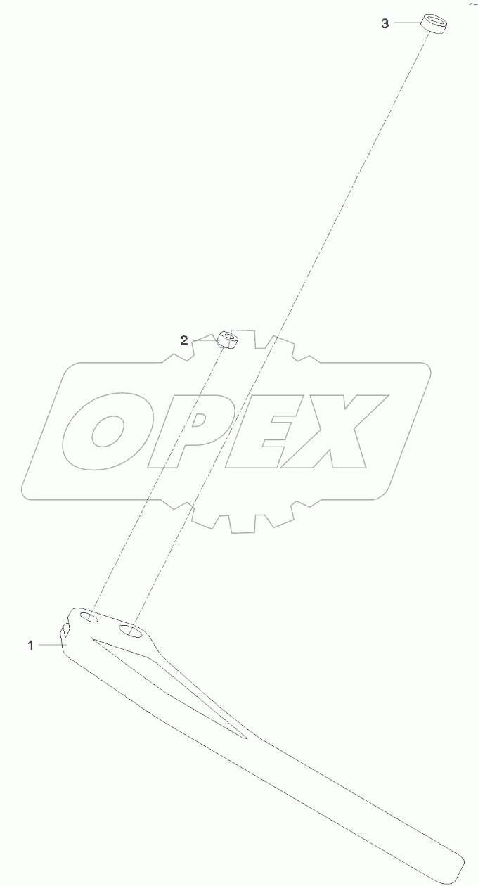  12857089 Right side control handle