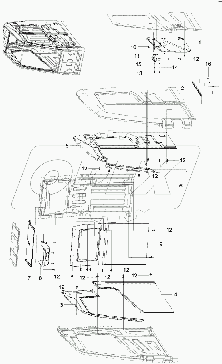  11694930 Assembly, Protective, Inner- decoration