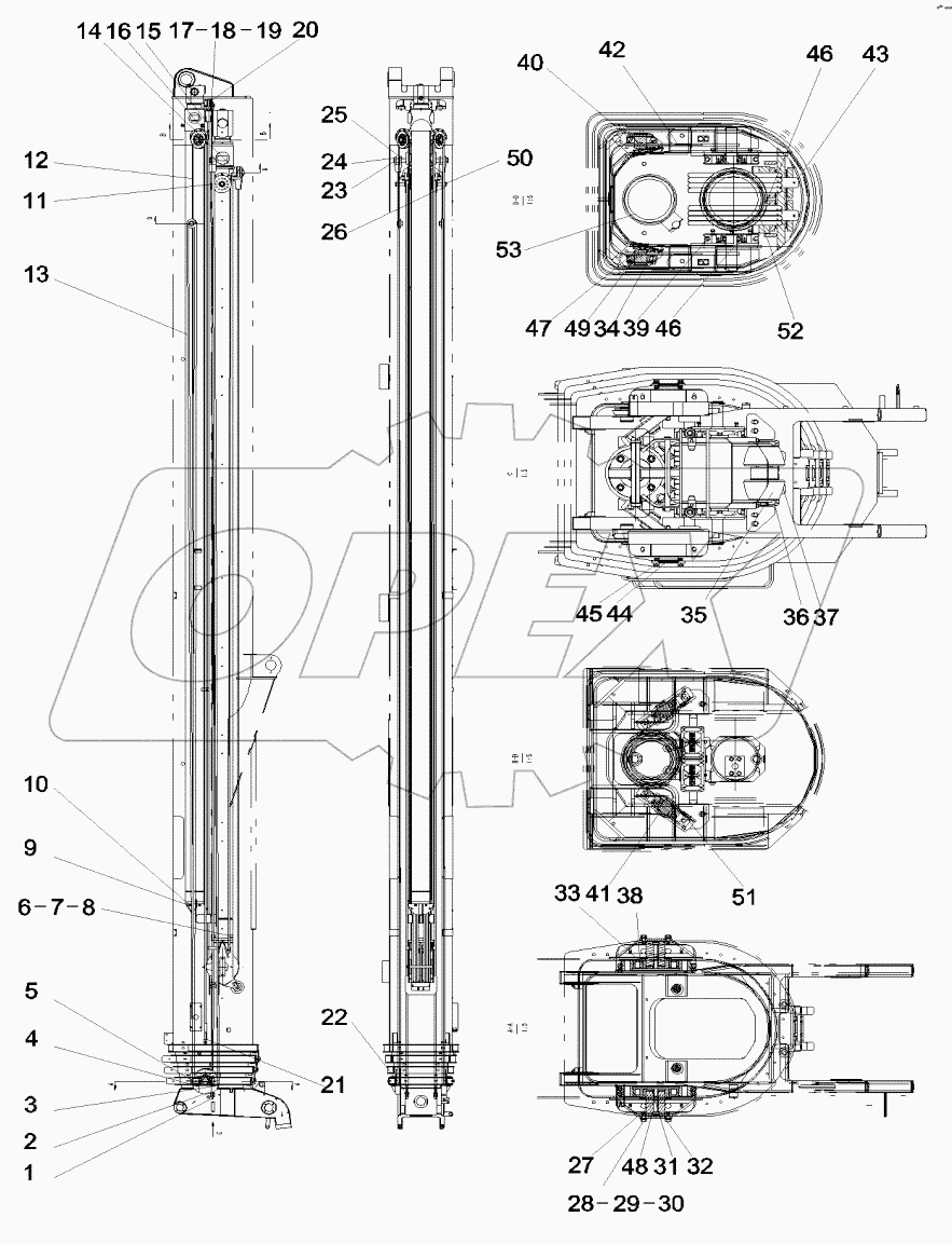 12606739 Telescopic mechanism