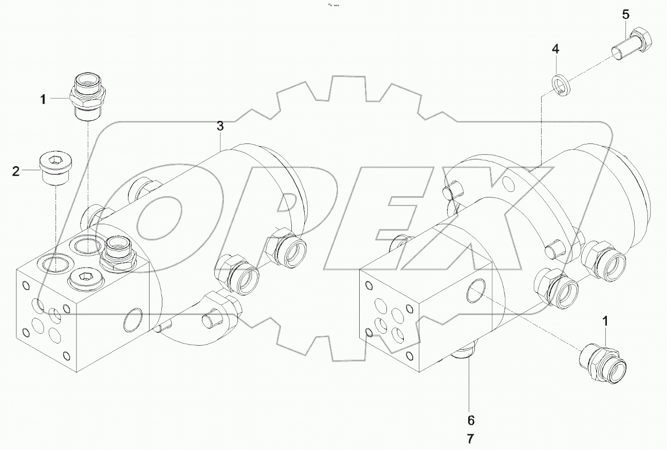  11725143 Swivel, Hydraulic
