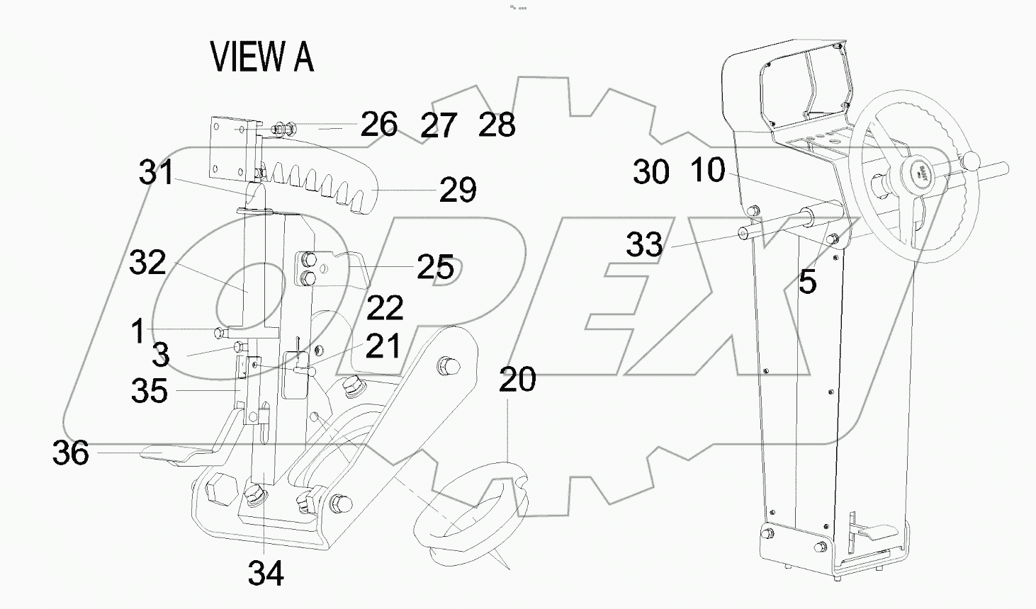  14048228 Control console assembly STG190C-8.10