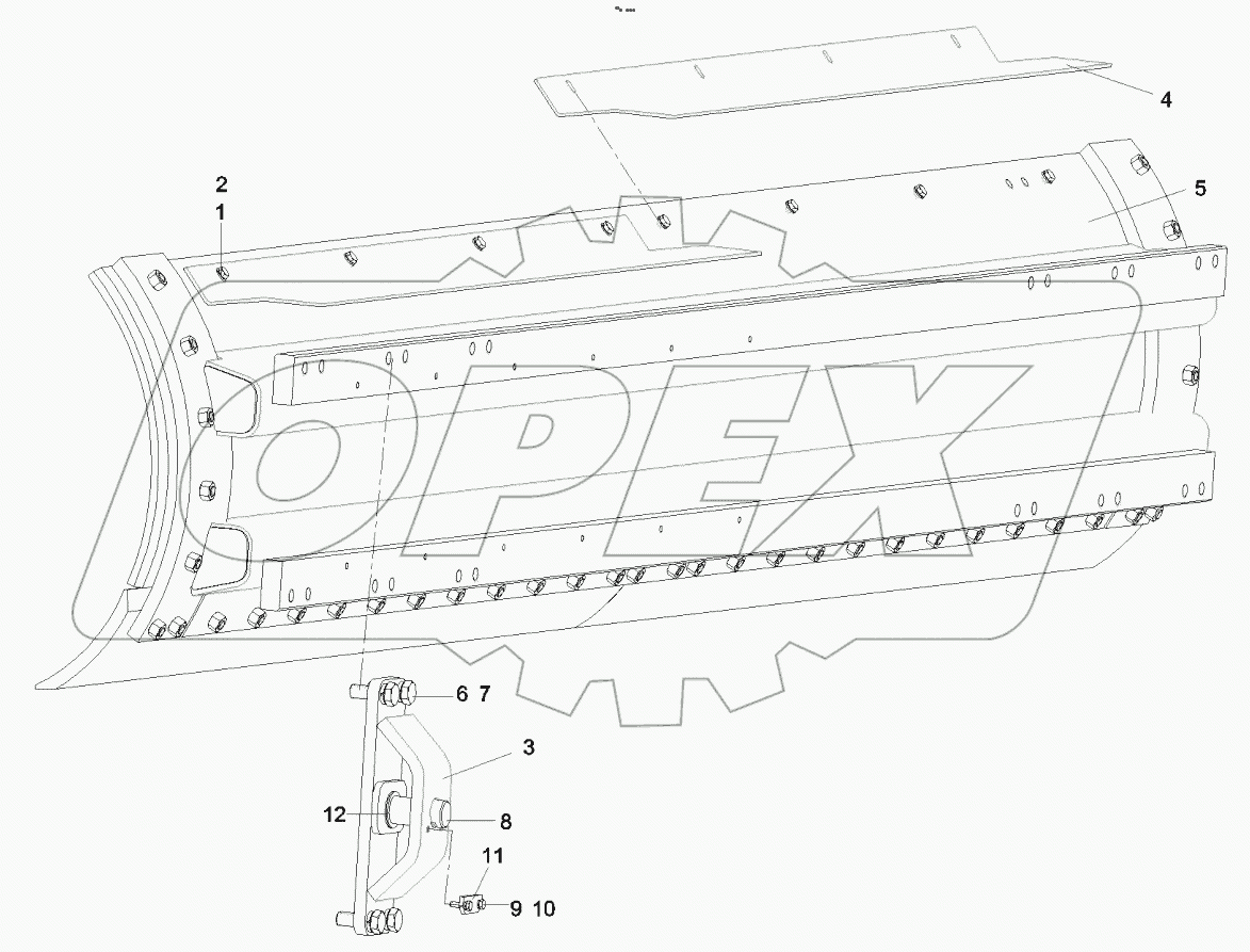  14004064 Shovel STG180C-8.5A