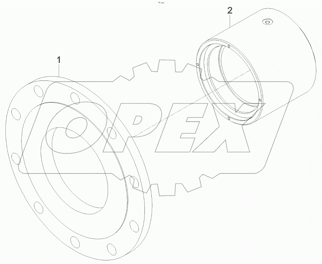  A810304040017 Hub, wheel