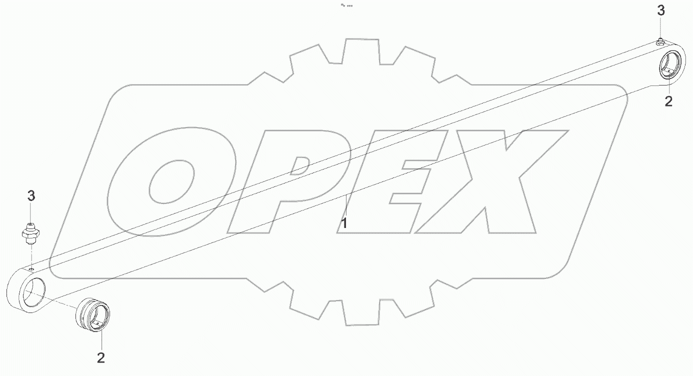  A810305030029 Rod, pull, slope