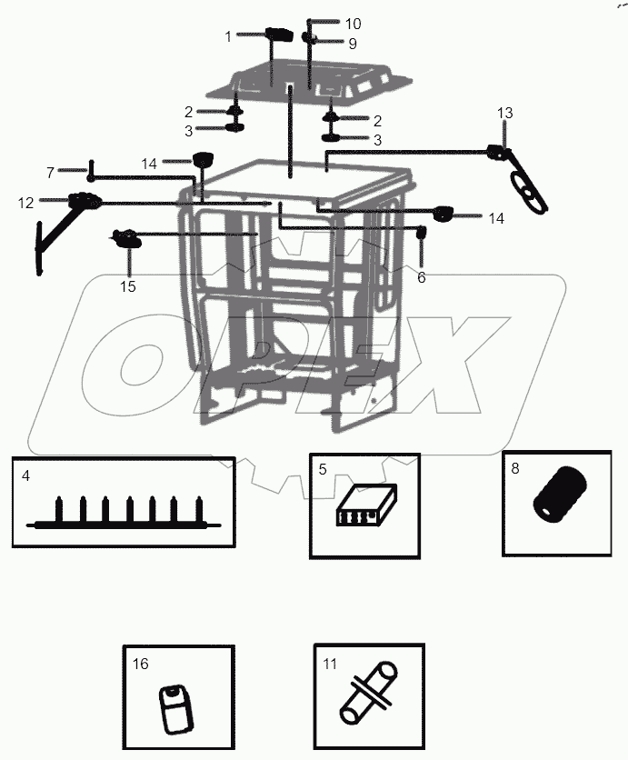  14159408 Electrical System,Cab