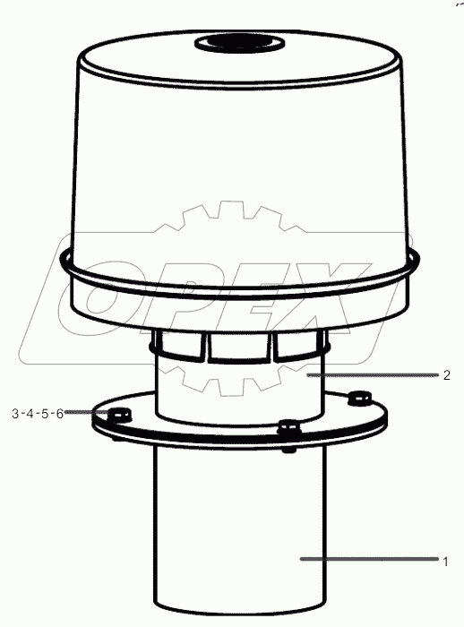  14009040 Intake system