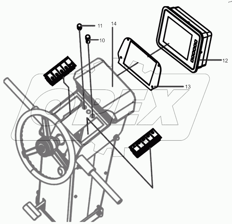  14145220 Front panel