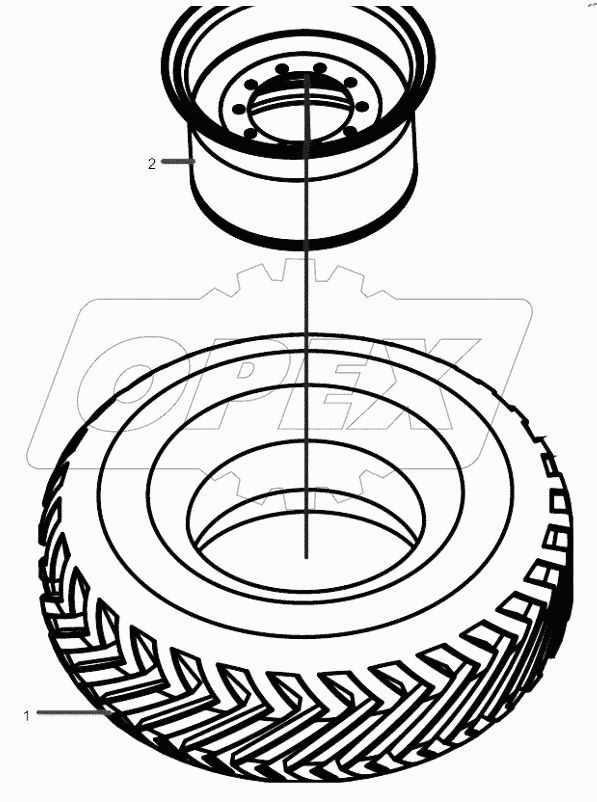  A810304040010 Wheel AS