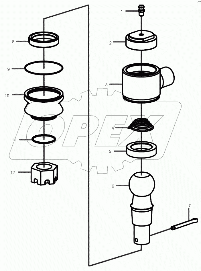  13051725 Hinge, Ball