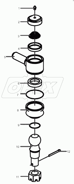  10659957 Right Ball Joint AS