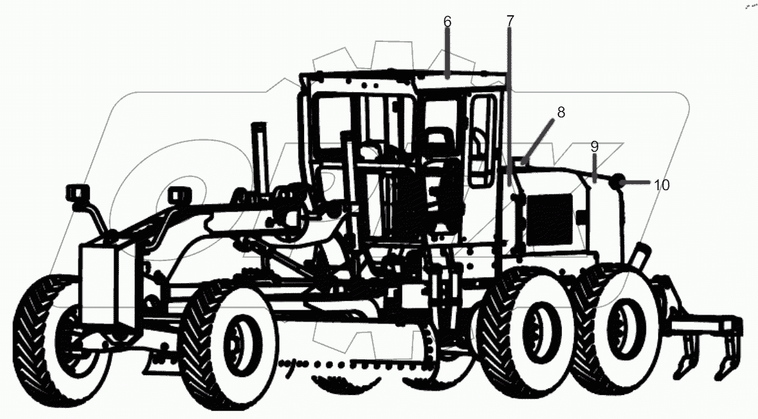  14004638 STG190C-8W3 Motor Grader