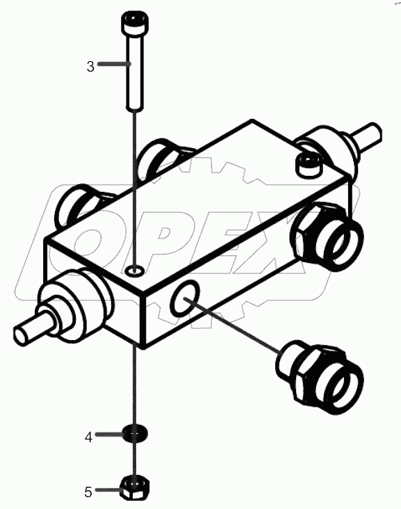  11723343 Installation Tube Valve