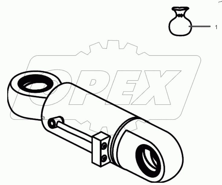  14215746 Blde change-over cylinder