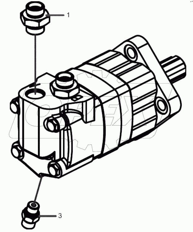  14061880 Rotary Motor AS