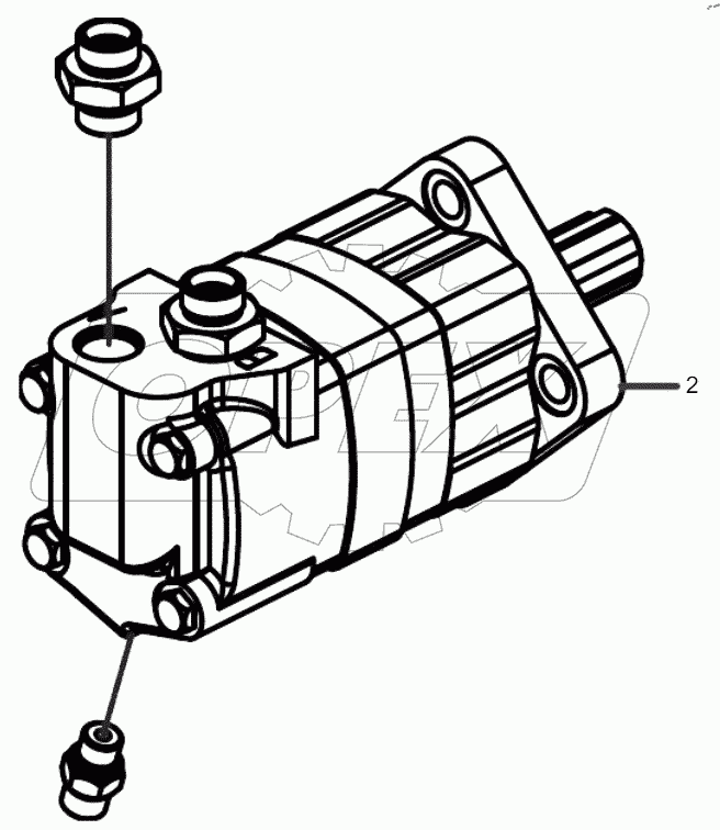  14061880 Rotary Motor AS