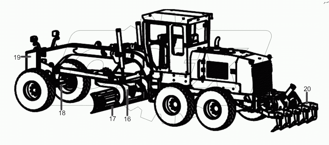  14004638 STG190C-8W3 Motor Grader