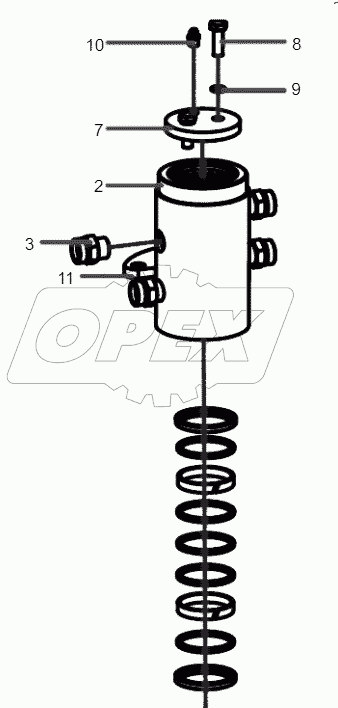  A810201069001 Swivel Connector