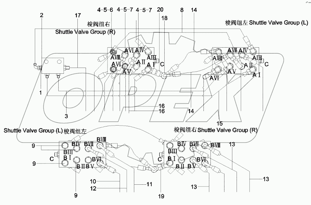  10165922 Pipeline, shuttle valve