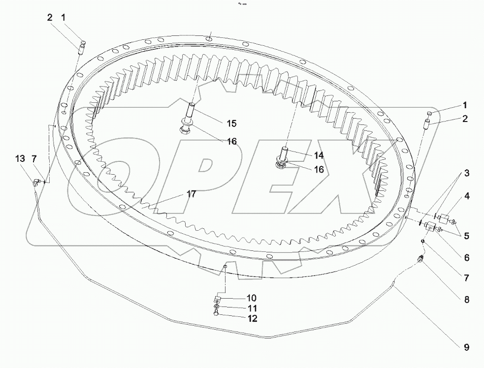  10473822 Bearing AS, swing