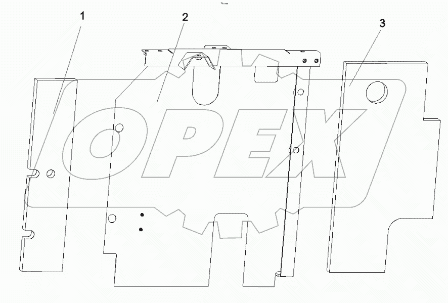 A810502015210 Plate - Air Cleaner