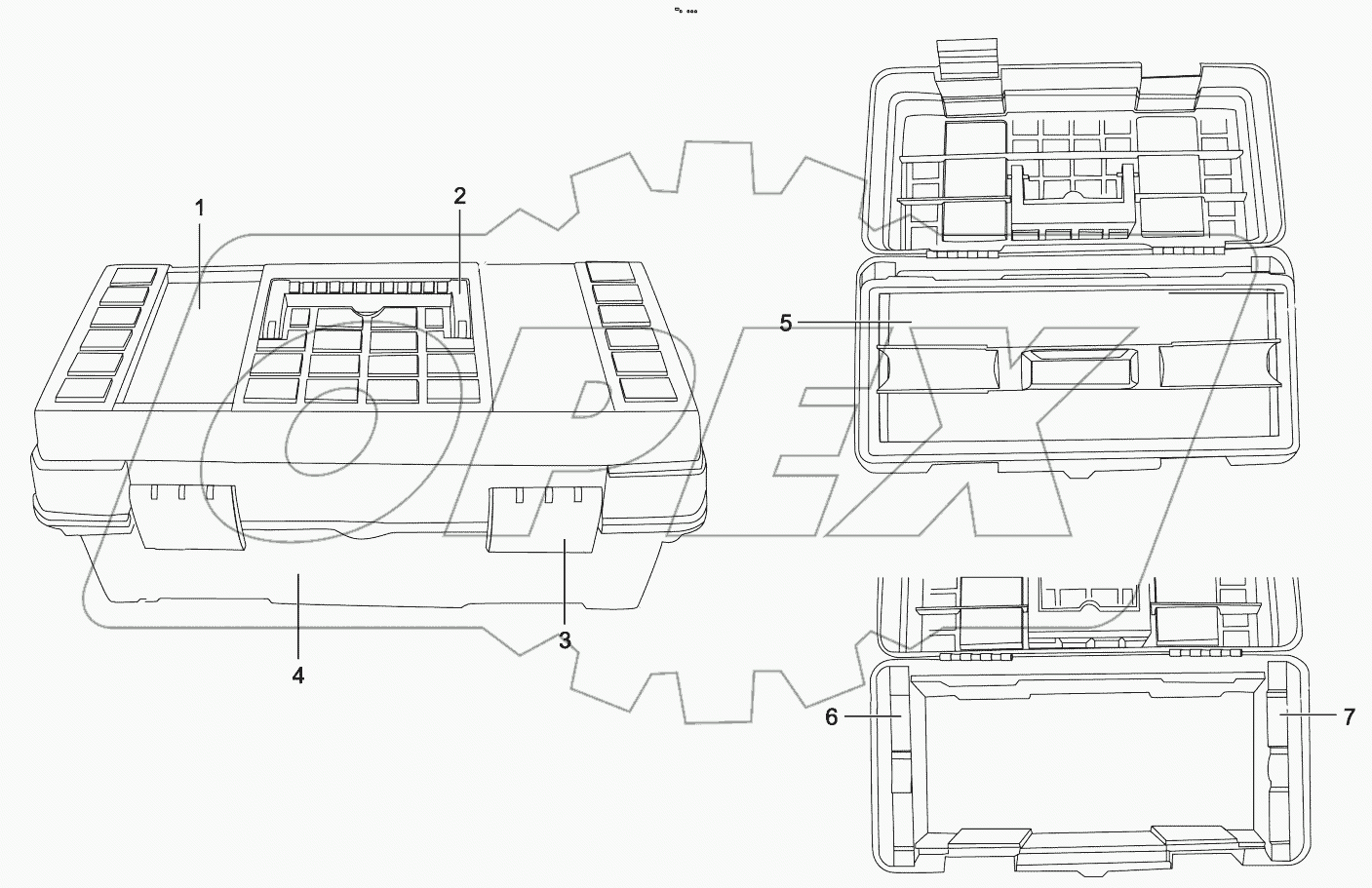  A290000000155 Toolbox, portable