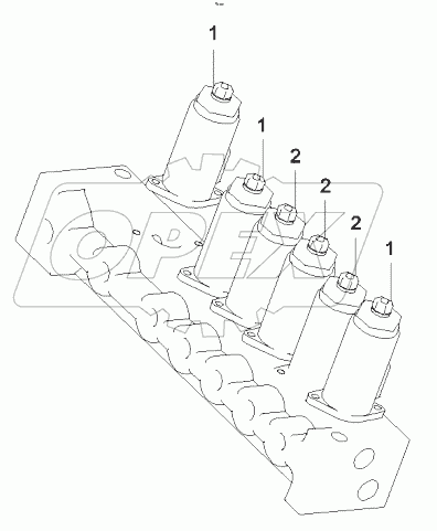  60136331 Valve GP, solenoid, directional