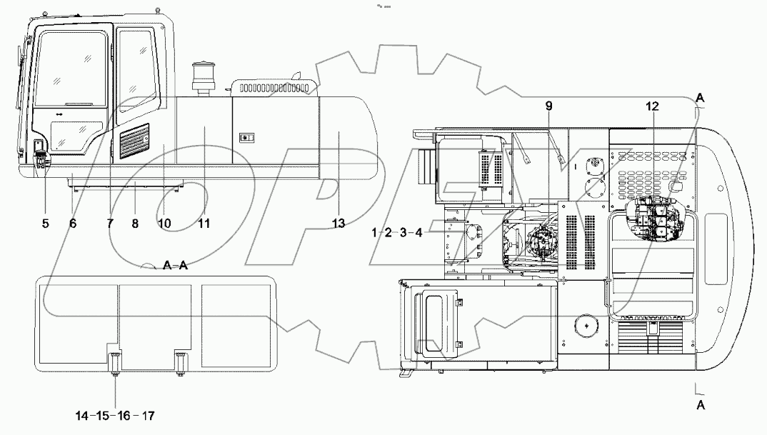  12777329 Slewing device
