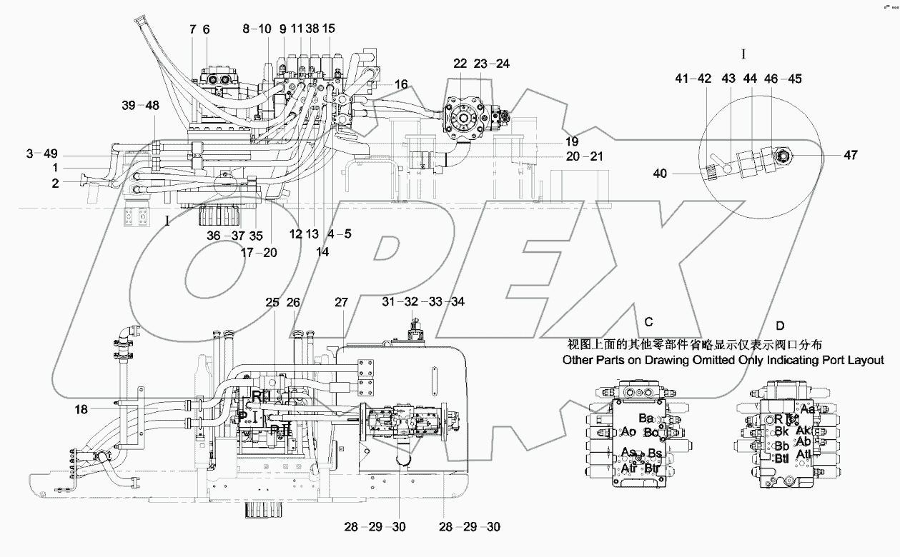  13371489 Hydraulic main line