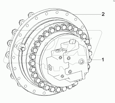  60066181 Reducer assembly