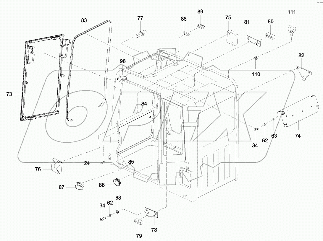  12302648 Body assembly