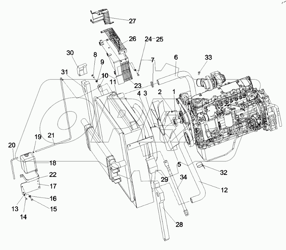  A810102090159 Cooling System